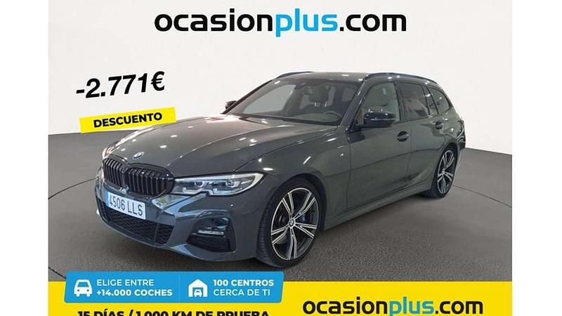 Gris Usado 2020 BMW 320 Familiar | 27.719 € (Buen precio) - Imagen 1/4
