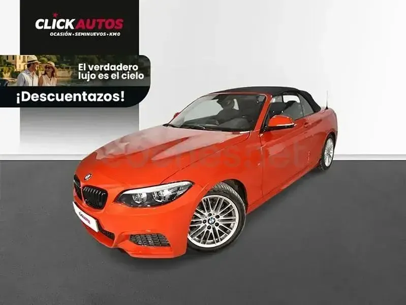 Usado BMW 218 Shadowline 136 HP (100 kW) 2019 Vermelho Cabrios