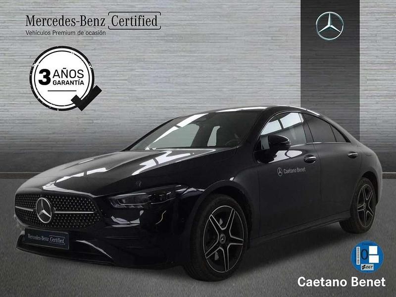 Negro Usado 2024 Mercedes CLA250e Berlina | 41.950 € (Un poco caro) - Imagen 1/4
