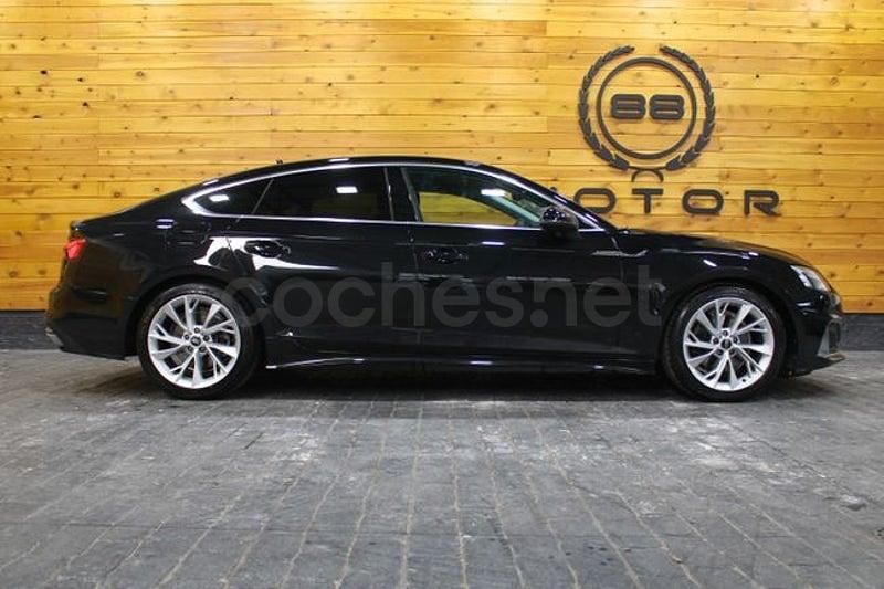 Usado Audi A5 Sportback Advanced Plus 163 CV (119 kW) 2022 Negro Utilitario