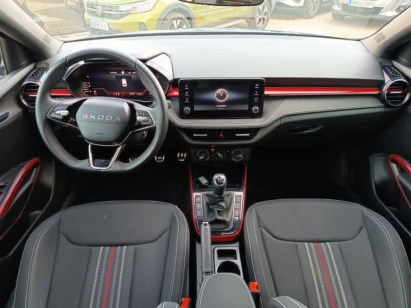 Usado Skoda Fabia Monte Carlo 115 CV (84 kW) 2025 Azul race metalizado/negro mágico Utilitario