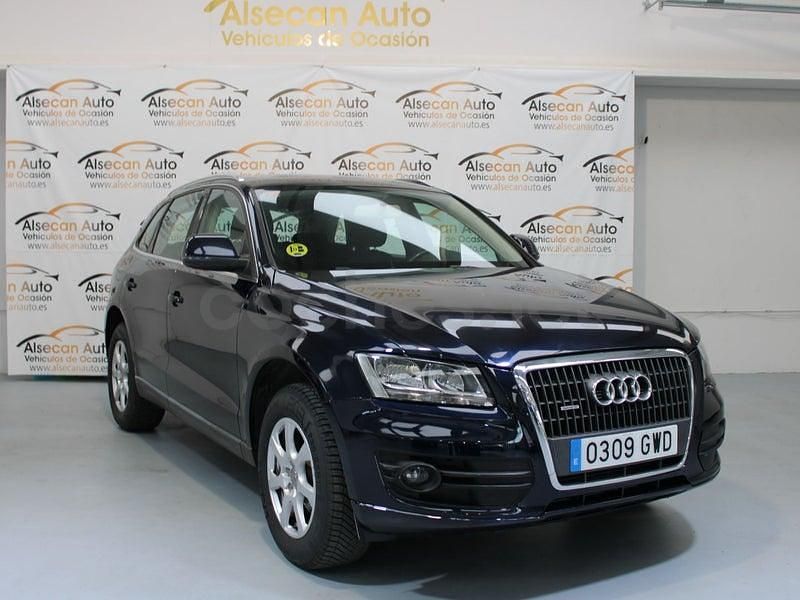 Usado Audi Q5 170 CV (125 kW) 2010 Azul SUV