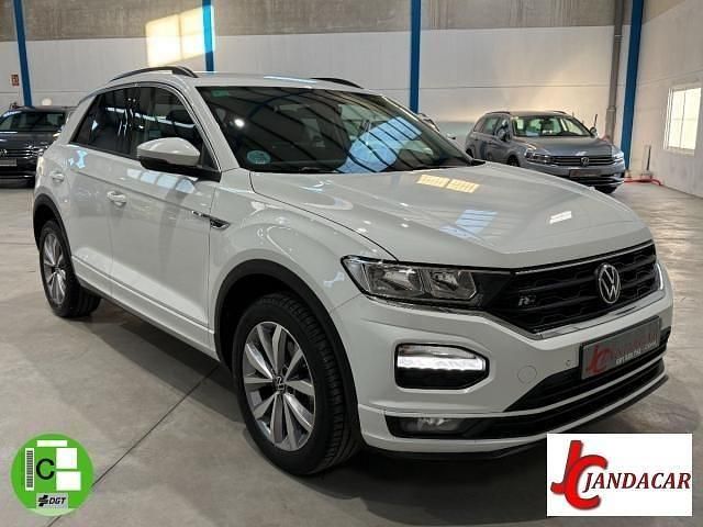 Usado VW T-Roc R-line 150 CV (110 kW) 2021 Blanco SUV