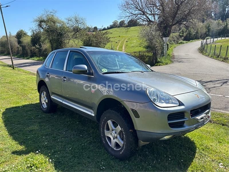 Usado Porsche Cayenne S 340 CV (250 kW) 2003 Gris / plata SUV