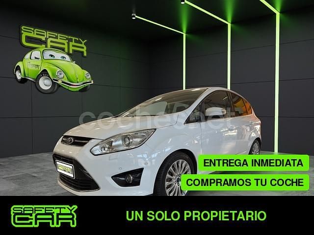 Blanco Usado 2013 Ford C-MAX Titanium Monovolumen | 8499 € (Precio justo) - Imagen 1/4