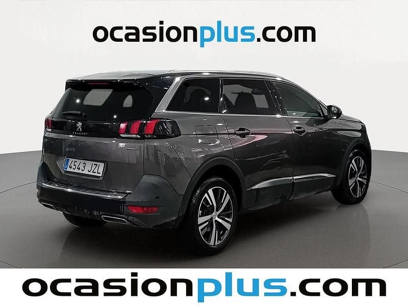 Usado Peugeot 5008 GT-line 150 CV (110 kW) 2017 Gris plata SUV