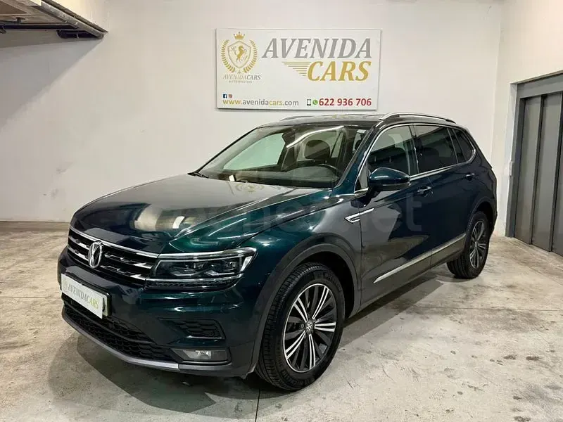 Usado VW Tiguan Allspace Advance 150 CV (110 kW) 2019 Verde SUV