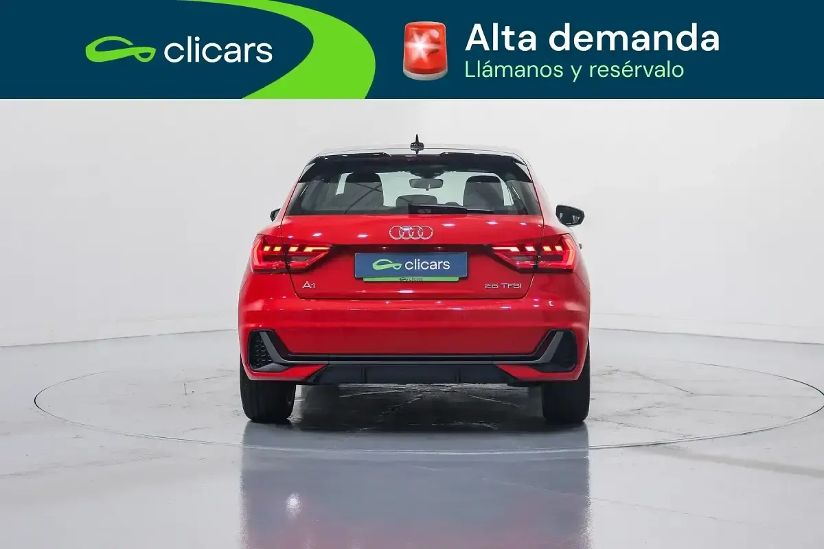 Usado Audi A1 Sportback 95 CV (69 kW) 2022 Rojo Utilitario