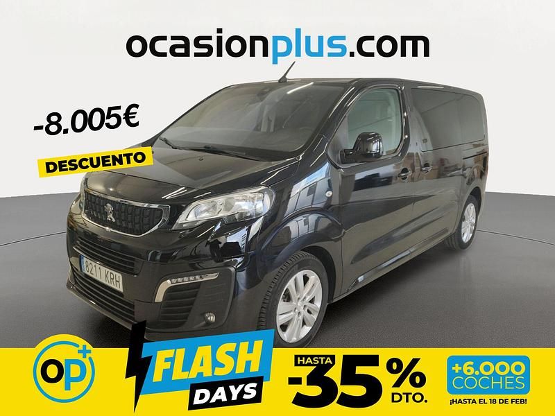 Usado Peugeot Traveller Active 120 CV (88 kW) 2018 Negro Monovolumen