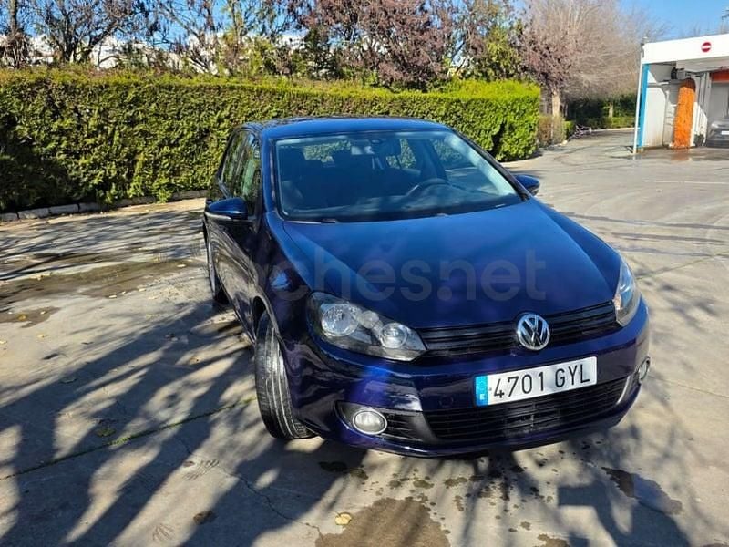 Usado VW Golf VI 105 CV (77 kW) 2010 Azul Utilitario
