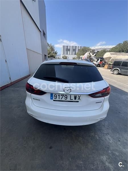 Usado Mazda 6 150 CV (110 kW) 2019 Blanco Familiar