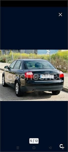 Usado Audi A4 130 CV (95 kW) 2002 Negro Berlina