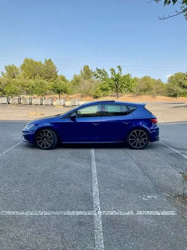 Usado Seat Leon ST CUPRA 300 CV (220 kW) 2018 Azul Familiar