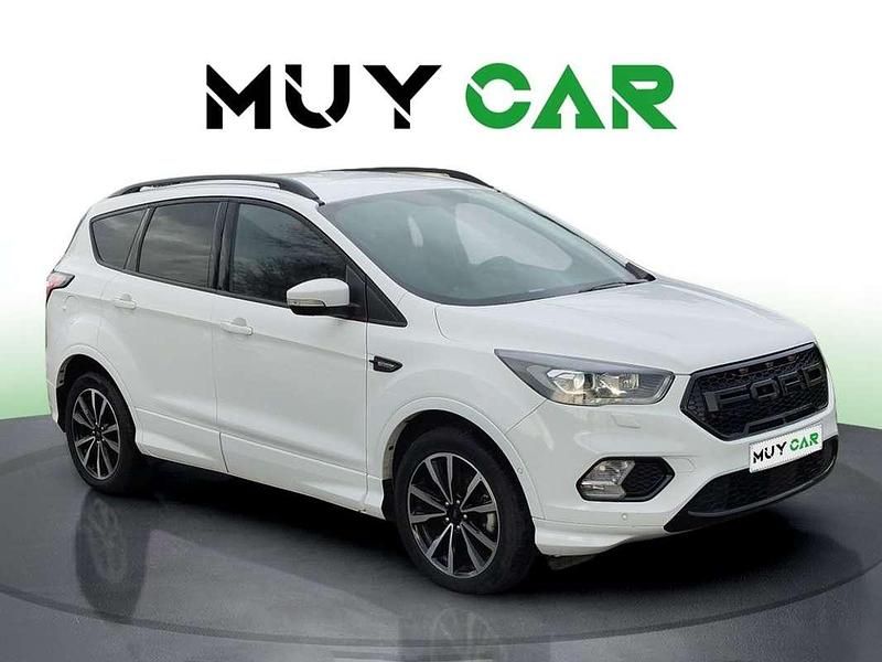Blanco Usado 2019 Ford Kuga ST-Line SUV | 14.490 € (Buen precio) - Imagen 1/4