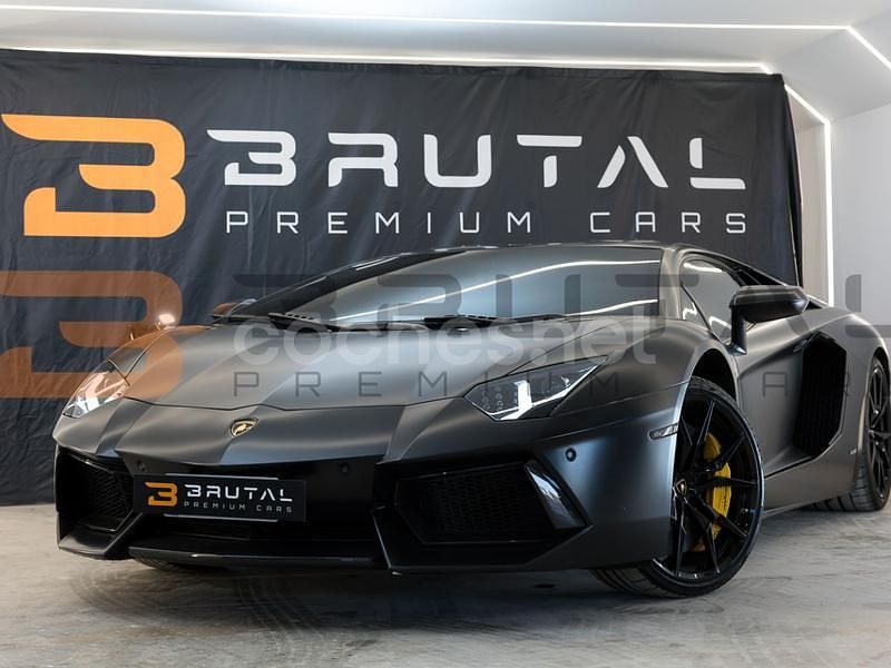 Usado Lamborghini Aventador 700 CV (514 kW) 2018 Negro Coupe