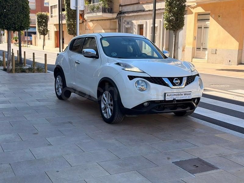 Usado Nissan Juke N-TEC 110 CV (80 kW) 2014 Blanco SUV