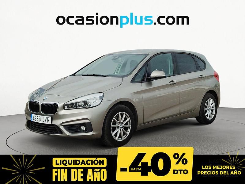 Gris plata Usado 2016 BMW 218 Active Tourer Monovolumen | 13.190 € (Precio justo) - Imagen 1/4