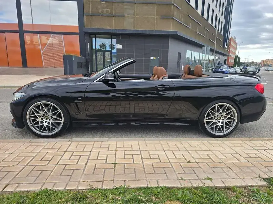 Usado BMW 420 Comfort Edition 190 CV (139 kW) 2017 Negro Descapotable