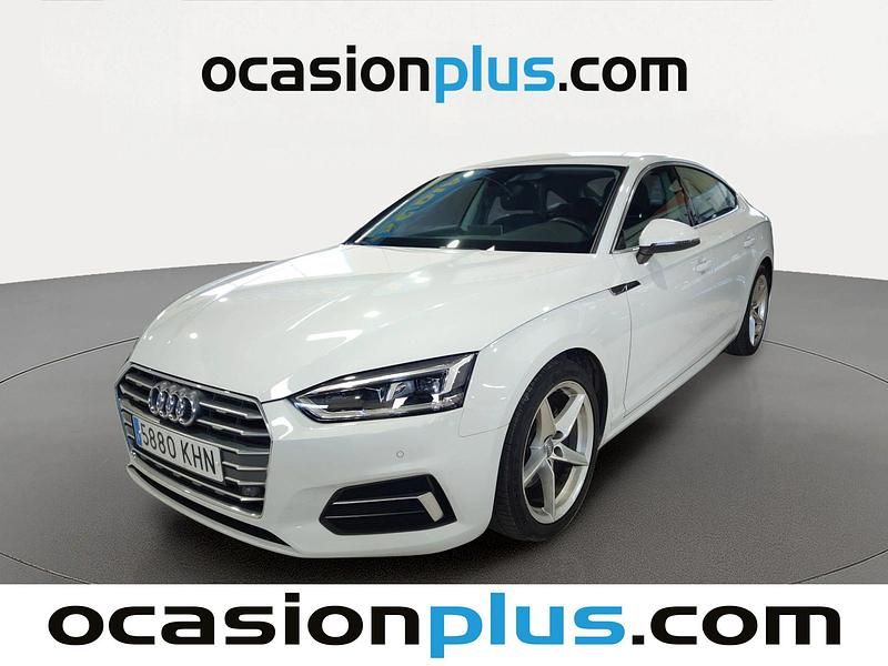 Usado Audi A5 Sportback Sport 150 CV (110 kW) 2018 Blanco Utilitario