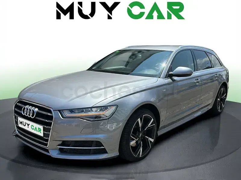 Usado Audi A6 S-Line 190 CV (139 kW) 2018 Gris / plata Familiar