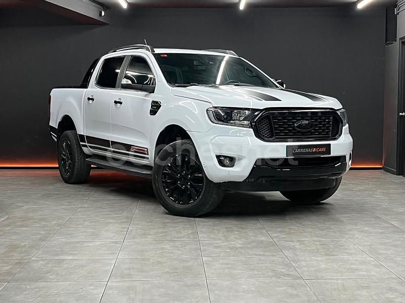 Blanco Usado 2022 Ford Ranger Wildtrack Recogida | 39.950 € (Precio justo) - Imagen 1/4