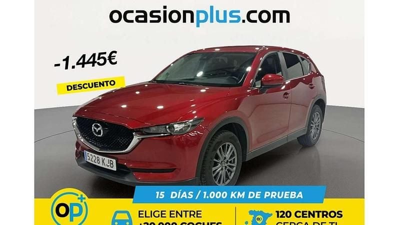 Usado Mazda CX-5 150 CV (110 kW) 2018 Rojo SUV