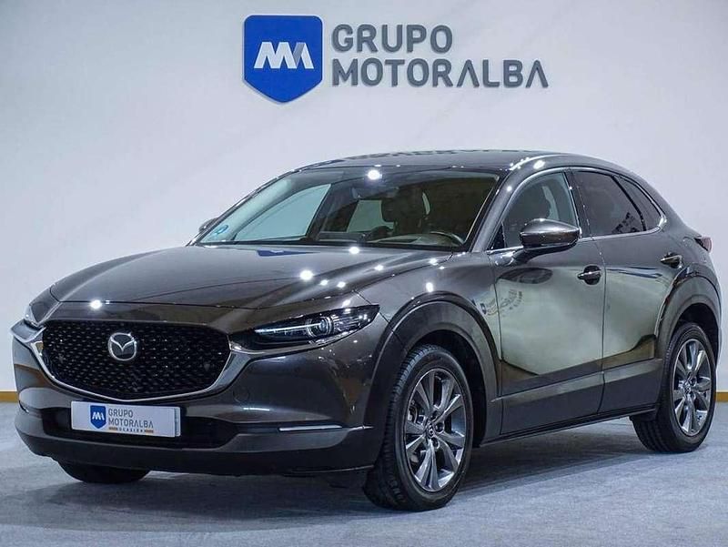 Gris Usado 2021 Mazda CX-30 SUV | 24.490 € (Precio justo) - Imagen 1/4