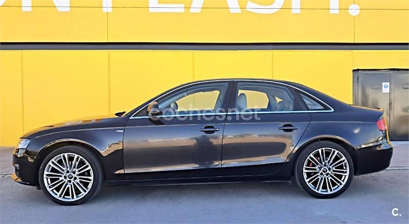Usado Audi A4 S-Line 143 CV (105 kW) 2008 Negro Berlina