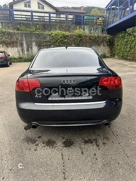 Usado Audi A4 S-Line 170 CV (125 kW) 2008 Negro Berlina