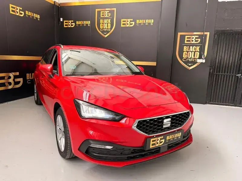 Brugt Seat Leon Style 150 HK (110 kW) 2021 Rød Stationcar