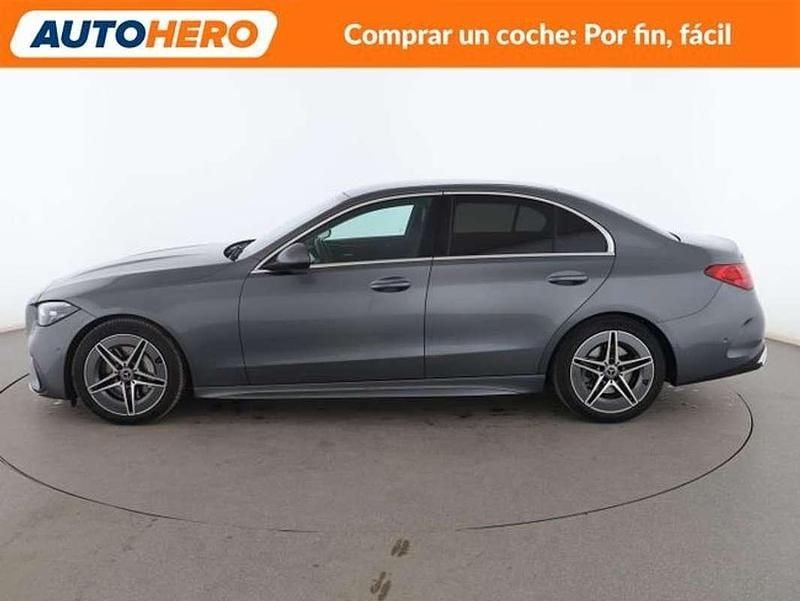 Usado Mercedes C200 AMG line 204 CV (150 kW) 2021 Gris Berlina