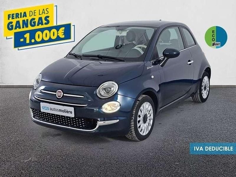 Usado Fiat 500 Dolcevita 71 CV (52 kW) 2022 Azul Utilitario