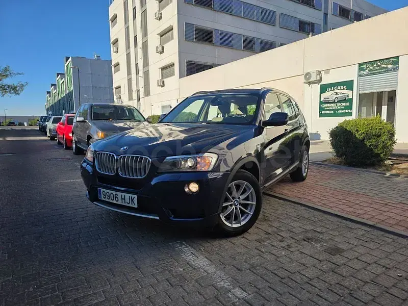 Usado BMW X3 184 CV (135 kW) 2012 Azul SUV