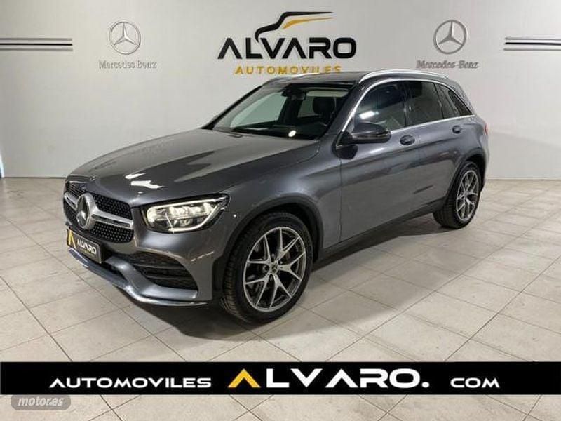 Gris Usado 2021 Mercedes GLC220 SUV | 38.490 € (Un poco caro) - Imagen 1/4