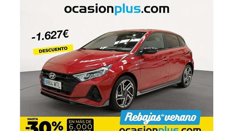 Rojo Usado 2024 Hyundai i20 N Line Utilitario | 15.446 € (Super precio) - Imagen 1/4