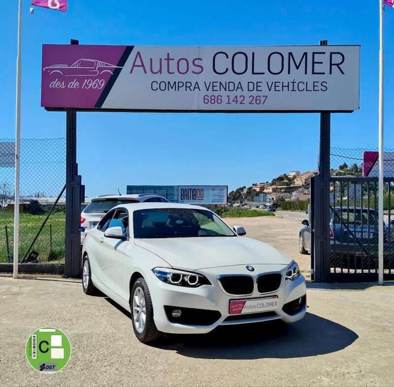 Blanco Usado 2018 BMW 218 Coupe | 18.500 € (Precio justo) - Imagen 1/4