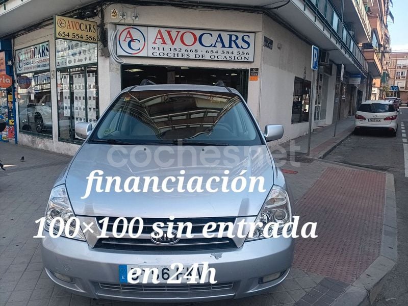 Gris / plata Usado 2007 Kia Carnival EX Monovolumen | 5999 € (Precio justo) - Imagen 1/4
