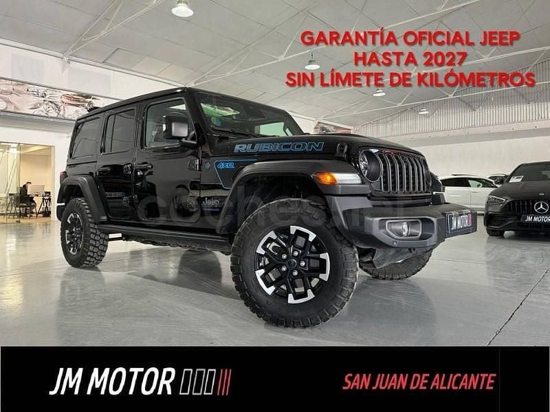 Usado Jeep Wrangler Rubicon 381 CV (280 kW) 2025 Negro SUV