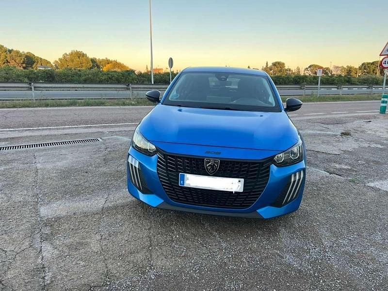 Usado Peugeot 208 Style 102 CV (75 kW) 2024 Azul Utilitario