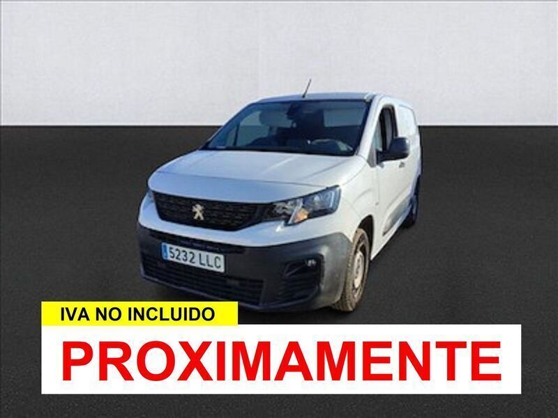 Blanco Usado 2020 Peugeot Partner Premium Monovolumen | 11.990 € - Imagen 1/2