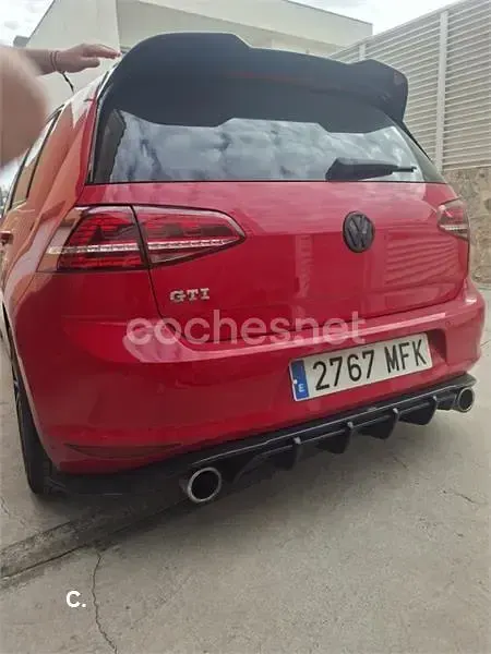 Usado VW Golf VII GTI 230 HP (169 kW) 2013 Vermelho Sedan