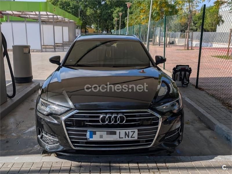 Usado Audi A6 S-Line 204 CV (150 kW) 2021 Negro Familiar