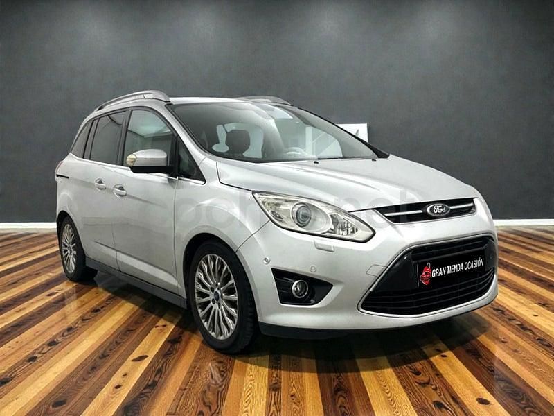 Usado Ford Grand C-Max Titanium 115 CV (84 kW) 2011 Gris / plata Monovolumen