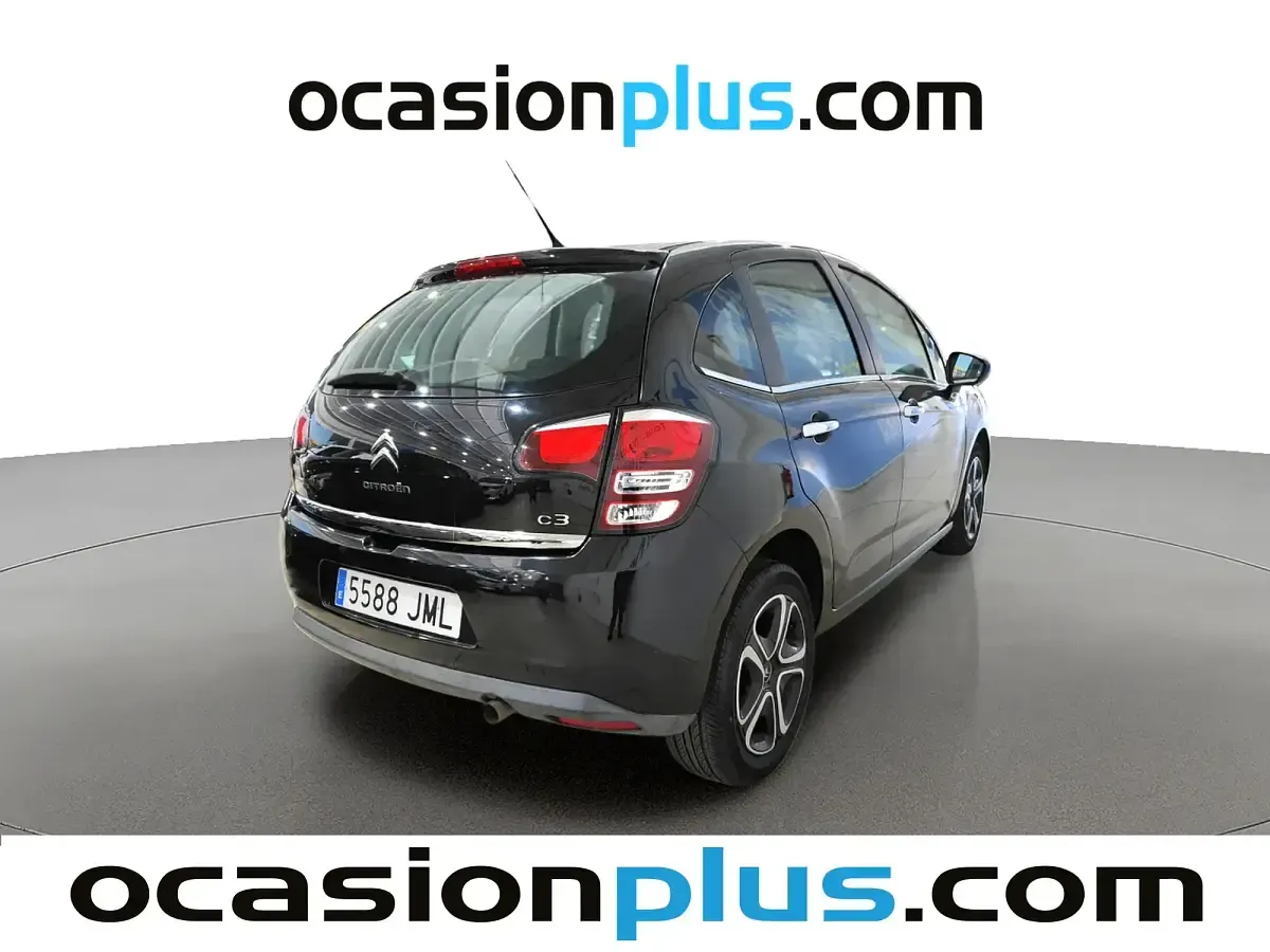 Usado Citroën C3 Live 99 CV (72 kW) 2016 Negro