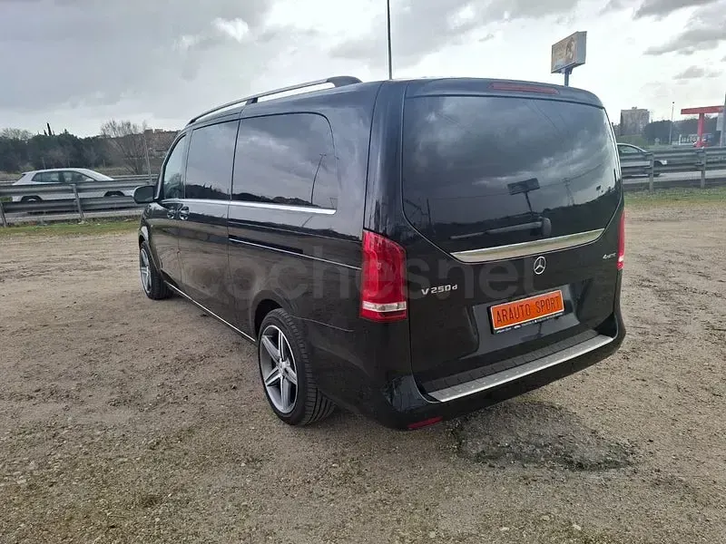 Usado Mercedes V250 Avantgarde 190 CV (139 kW) 2017 Negro Monovolumen