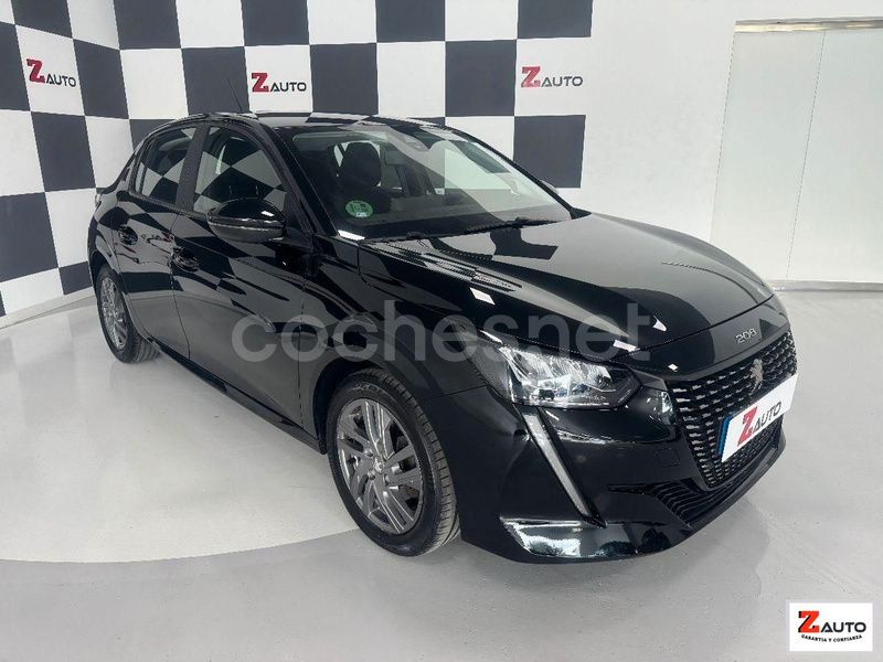 Negro Usado 2021 Peugeot 208 Active Utilitario | 12.500 € (Precio justo) - Imagen 1/4