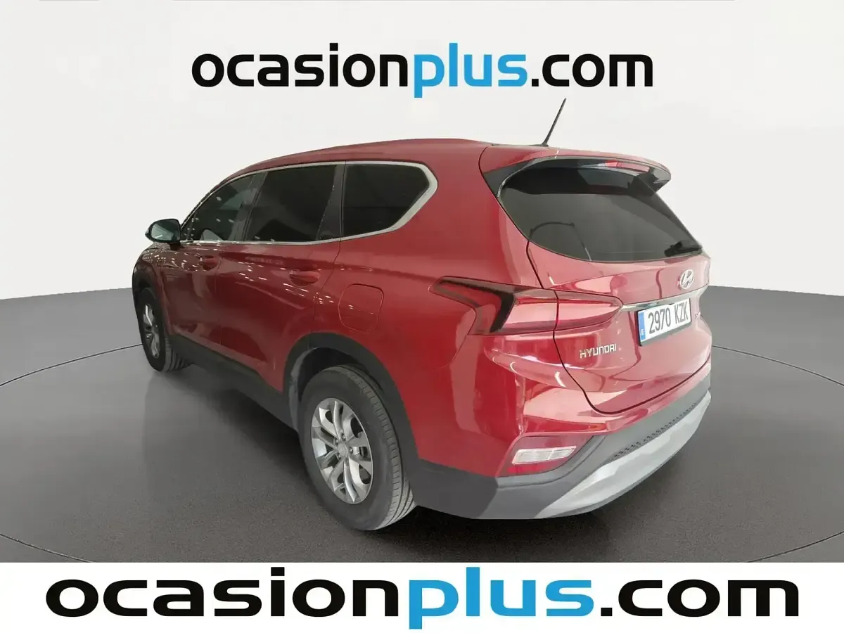Usado Hyundai Santa Fe 150 CV (110 kW) 2019 Rojo SUV