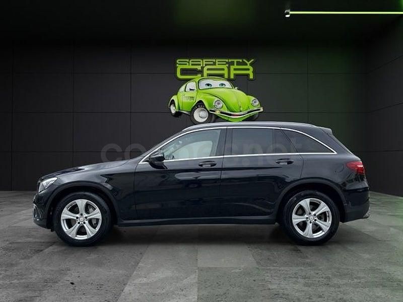 Usado Mercedes GLC220 170 CV (125 kW) 2016 Negro SUV