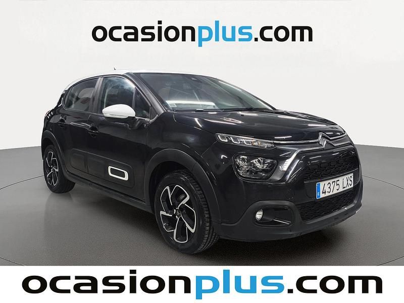 Usado Citroën C3 Feel 83 CV (61 kW) 2022 Negro Utilitario