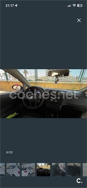 Usado Seat Ibiza Style 75 CV (55 kW) 2016 Blanco Berlina